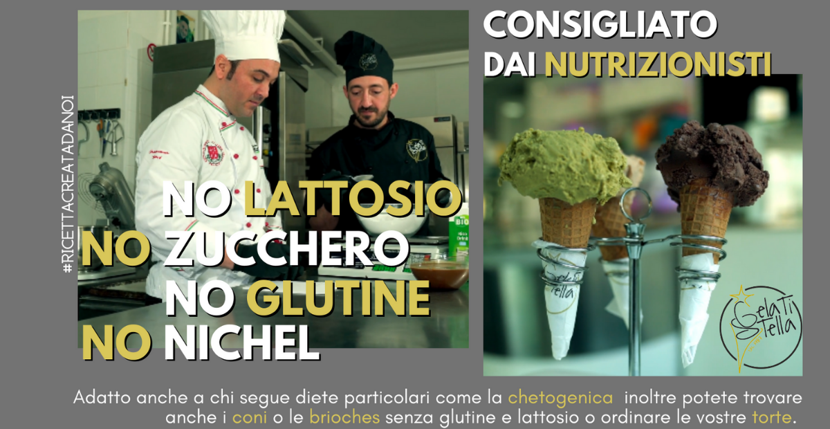 Gelato Senza Nichel e Lattosio (Melone e Panna)